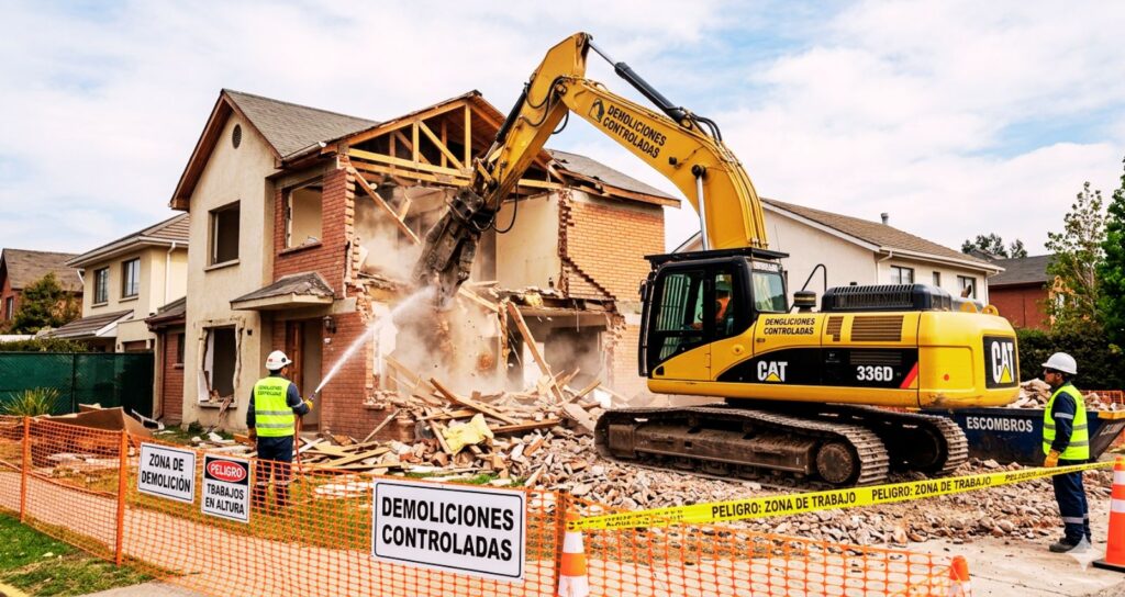 Demoliciones en Zona Norte