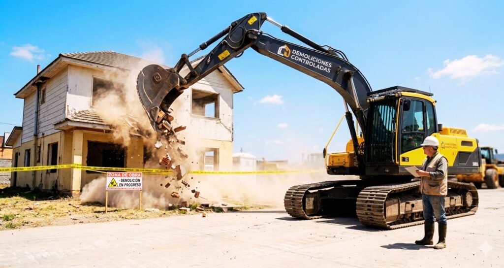 Demoliciones en Zona Sur