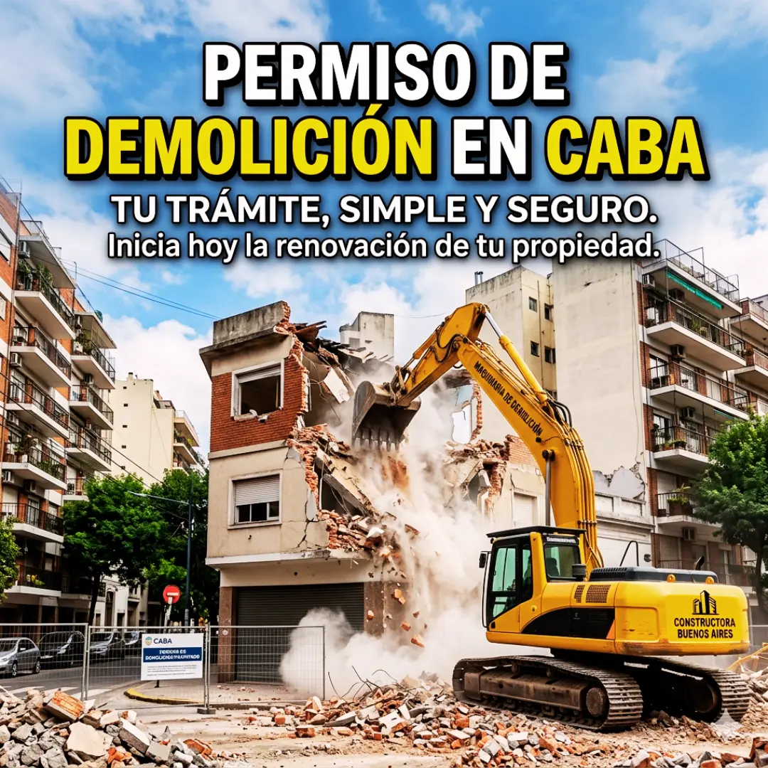 Obtener Permiso de Demolici贸n en CABA