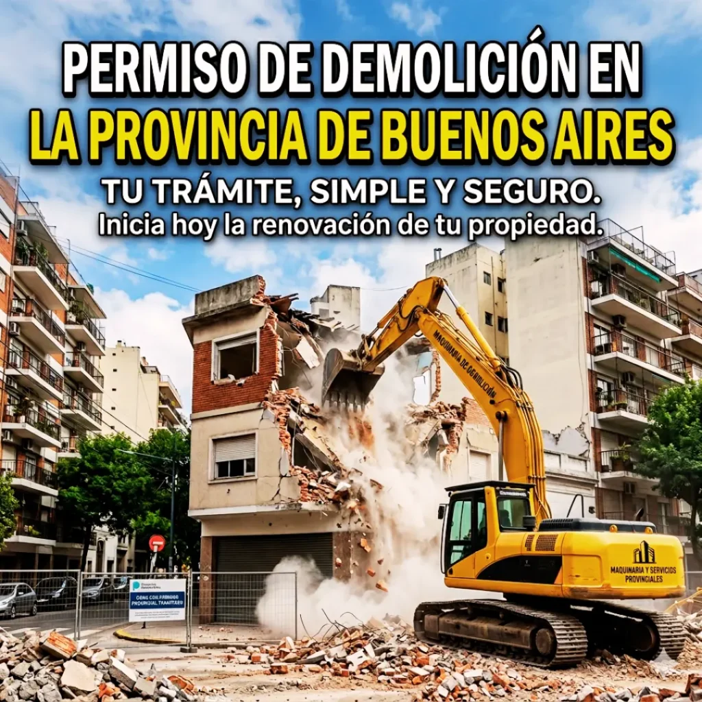 Permiso de Demolición en Buenos Aires